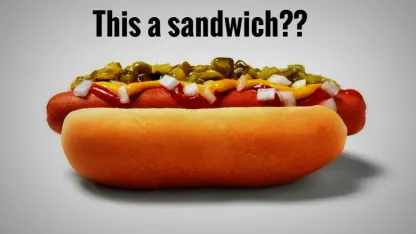Is a hotdog a sandwich?