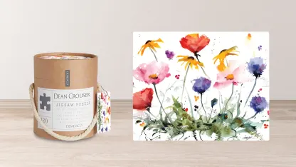 4-Pack: Demdaco 120-Piece Puzzle in Gift Box Set