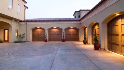 Beautiful house, insane door
