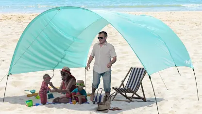 Zingtto Beach Sun Shade Canopy Tent