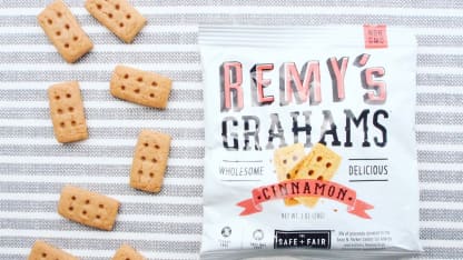 192-Pack: Remy's All Natural Nut Free Cinnamon Grahams