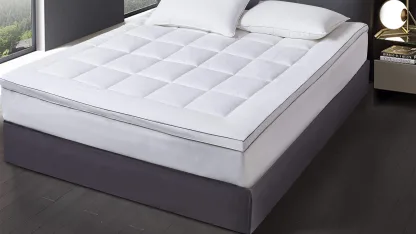 Kathy Ireland 233 Thread Count Tencel Poly Filled Mattress Topper