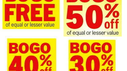 Your thoughts on BOGO "Deals"??