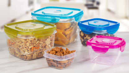 Fresh Clip 20-Piece Premium Leakproof Snaplock Storage Containers