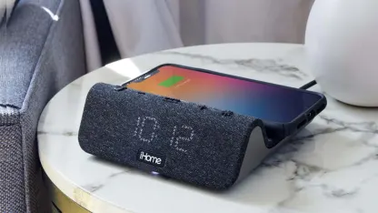 iHome PowerValet Pro 3-in-1 Wireless Charger with USB-A and USB-C Ports