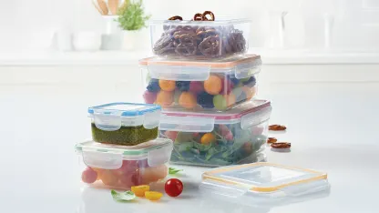 2-Pack: Lock n Lock Everyday 10-Piece Square Food Storage Set