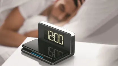 Merkury Innovations Wireless Charging Alarm Clock