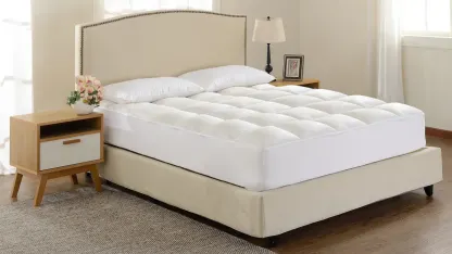 Cheer Collection Ultra Plush Hypoallergenic Mattress Topper