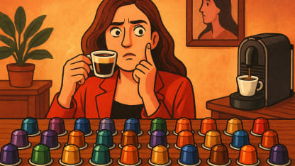 Elle Nespresso Pods Impressions