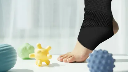 2-Pack of TKO Compression Neoprene Ankle Sleeve