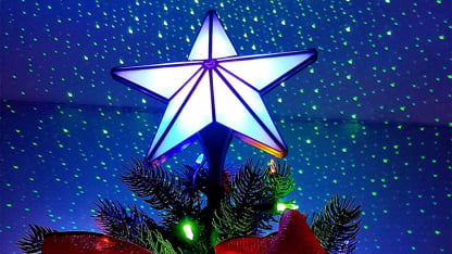 BlissLights Laser Star Projection Christmas Tree Topper