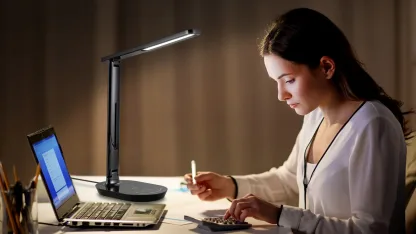 2-Pack: Lastar LED Desk Lamp with USB Charging Port