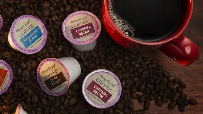 54-Pack: Harry & David Individual Coffee Cups