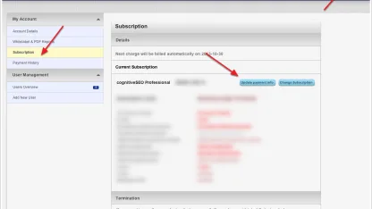 How can I change my payment method?
