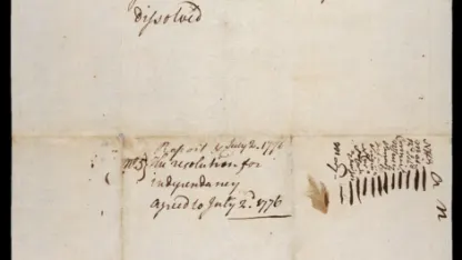 (Philadelphia) In Congress, July 02, 1776: vote on the Lee Resolution