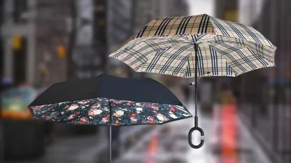 SwissTek Double Layer Windproof UV Protection Umbrella