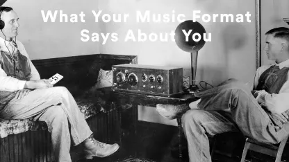 When you first got into music, what recording format did you mostly listen to?