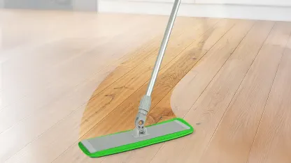 Turbo Microfiber Mop Floor Cleaning System