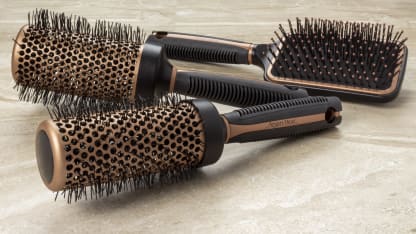 3-Pack: BaBylissPRO Nano Titanium MEGA Styler or Argan-Infused Ceramic Brushes