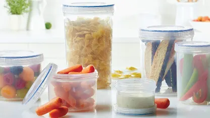 Lock n Lock Easy Essentials 48-Piece Twist Food Storage Set