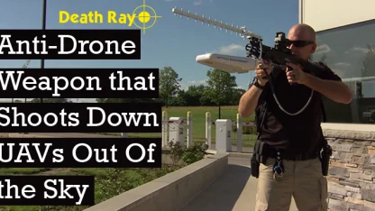 Anti-drone rifle what do you guys think?