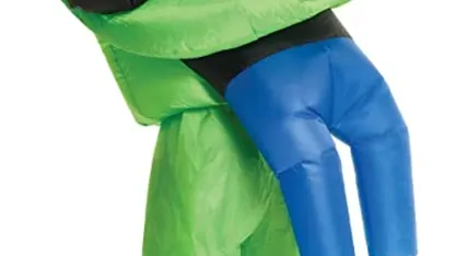 Does anyone  have one of those inflatable  dino costumes?