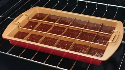 2-Pack: Red Copper Square Pans or Brownie Bonanza Pans