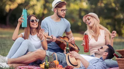 2-Pack: Zak! Bluetooth Bottles & Tumblers