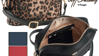 PurseN LittBag LED-Lit Nylon Crossbody