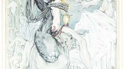 Spooky Goat day eight! SPOOKY ART