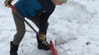 Shoveling