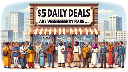 $5 Daily Deals Are Veeeeeerrry Rare…