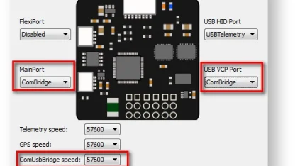 Help with CC3D/OpenPilot USB port configuration please!