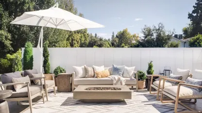 Best outdoor chill space: