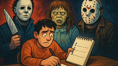 List you top three horror movies of all time.