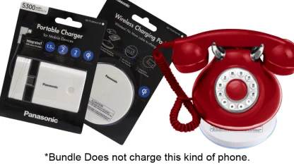 Panasonic Qi Charging Bundle