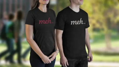 2-For-Tuesday: Metallic Meh Shirts