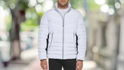 Kenneth Cole New York Men's Quilted Puffer Jacket