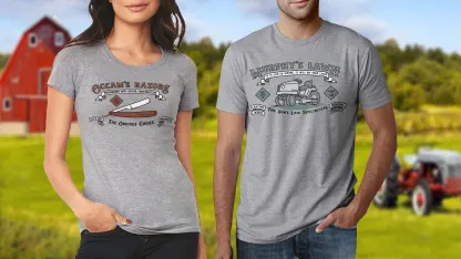 Murphy's Lawn Design on Heather Gray by MJ