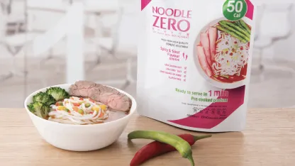 12-Pack: Caloless NoodleZero Low Calorie Low Carb Konjac Shirataki Noodle Meals