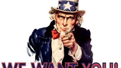 We want you