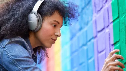 BOSE Quiet Comfort 35 II Wireless Bluetooth Headphones (Black or Silver)