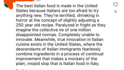 Best food the Italians have given us: