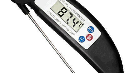 ProThermo Instant-Read Digital Meat and Poultry Thermometer by Two Elephants