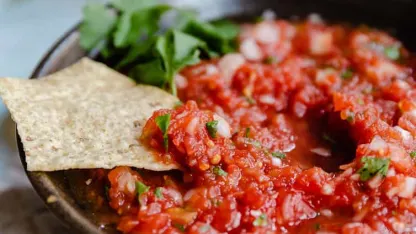 We'll supply the chips. You supply the homemade dip. What are you making?