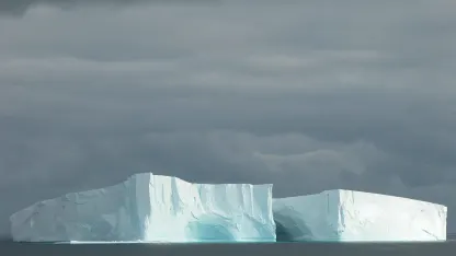 Rectangular iceberg