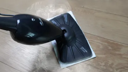 Light 'N' Easy Ultra-Lightweight Deep Cleaning Steam Mop with Replacement Pads