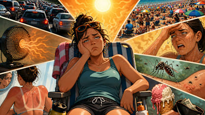 What are you least looking forward to about summer?