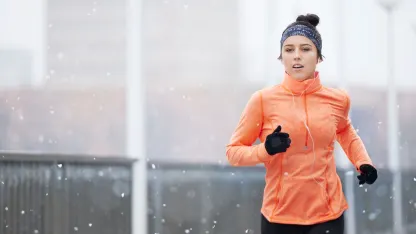 When's it too cold to exercise outside?