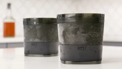 4-Pack: Whiskey FREEZE 9 Oz Cooling Cup In Smoke Single By Host